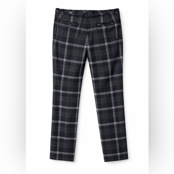 Nike Golf Plaid Ankle Pants Women’s Dri FIT Tour Performance Stretch Preppy - Picture 4 of 10